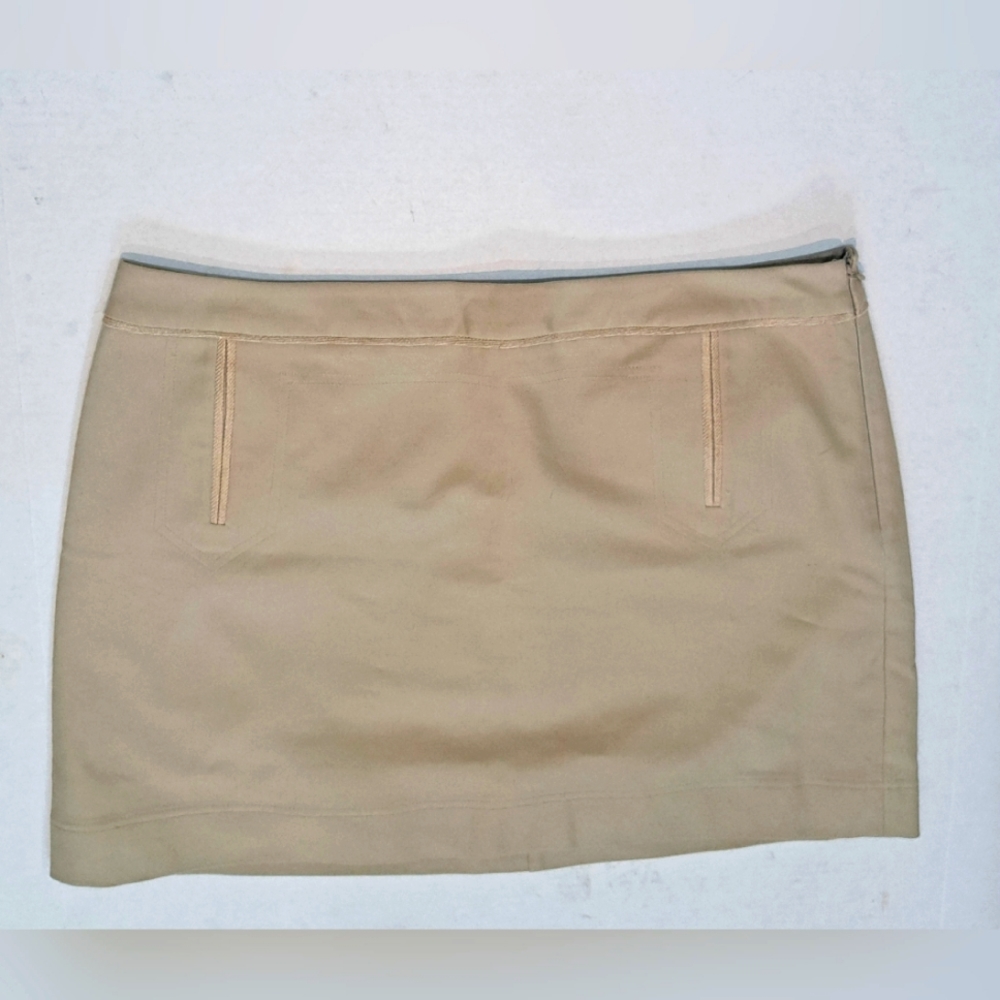 The Limited Classic Mini Skirt, Fully Lined, Sailor Stitch Detail, Size 14